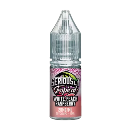 White Peach Raspberry Nic Salt by Seriously Tropical - 10ml - 20mg - Vape Product (45FC6D)