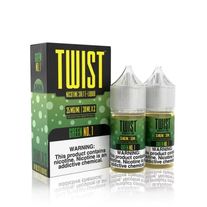 TWIST Salt E-Liquid – Green No. 1 (Honeydew Melon Chew)