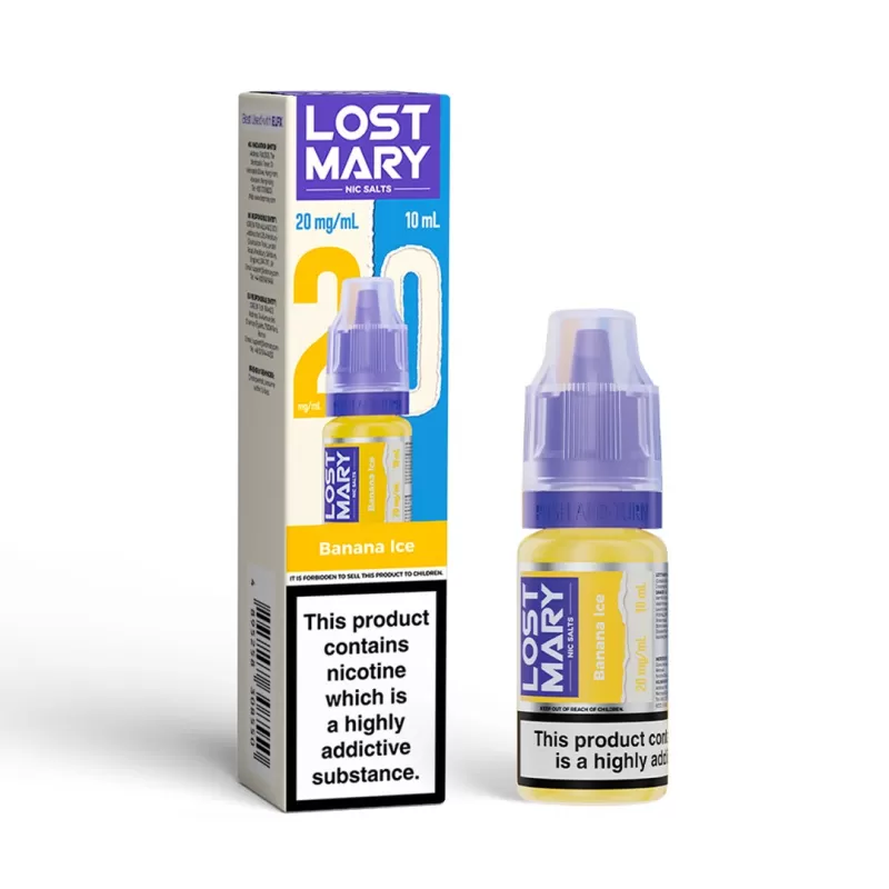 Lost Mary Nic Salt E-liquid 20mg - Blackberry Ice - Image 2