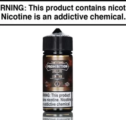 Sin Tax by Prohibition 100mL - Vapejuice