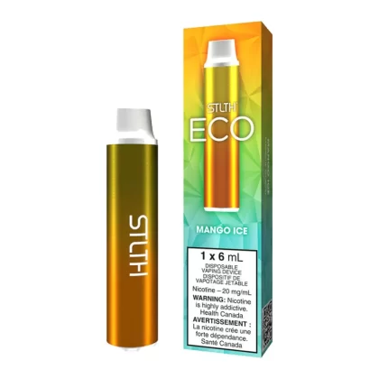 STLTH ECO Disposable Vape Device - Mango Ice - 20mg/ml