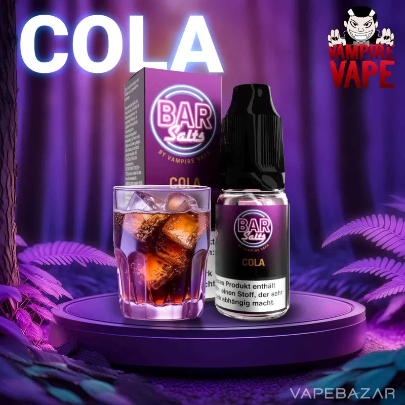 Bar Salts Nikotinsalz Liquid – Cola - Vapebazar