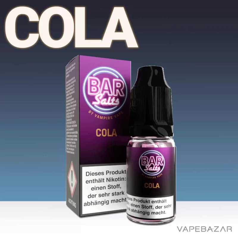 Bar Salts Nikotinsalz Liquid – Cola - Vapebazar - Image 2