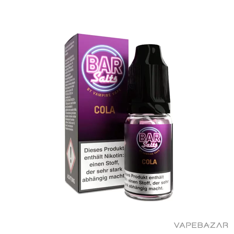 Bar Salts Nikotinsalz Liquid – Cola - Vapebazar - Image 3