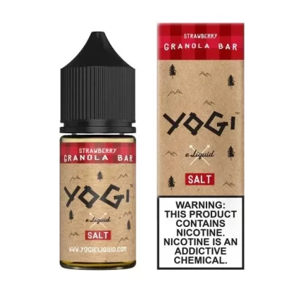 Yogi Salt Nic Juice | Strawberry Granola Bar - Nicotine#35mg>50mg (260F9F)