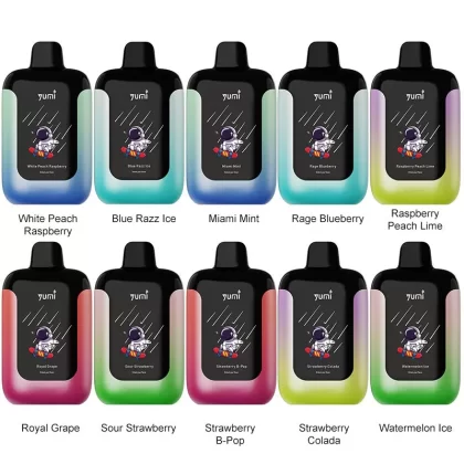 YUMI Spaceman 50K Puffs Disposable Kit - Raspbery Peach Lime / 50mg / CN-SZ Warehouse