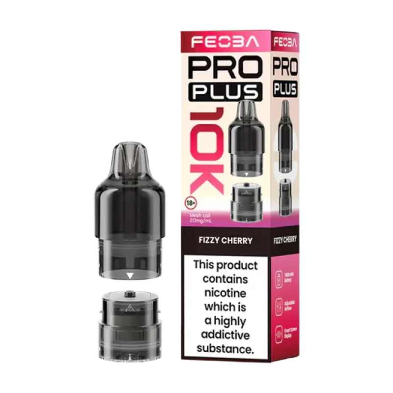 Feoba Pro Plus 10K Pods - Fizzy Cherry - Vapeshop Co - Image 3