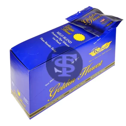 Golden Harvest Mild Blend Pipe Tobacco 1 oz. Pack of 12 - Vape Store