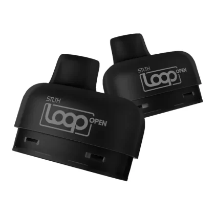 STLTH Loop Open Refillable Pod Pack - Black
