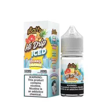 Island Orange Iced by Hi-Drip Salts Series 30mL - Nicotine Level#20mg>50mg