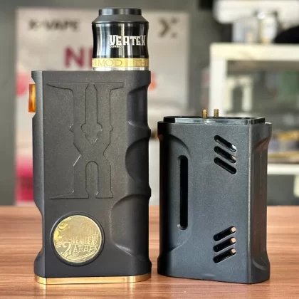 Vertex Mechanical Box Mod with booster 1:1 (parallel configuration) - Set without booster