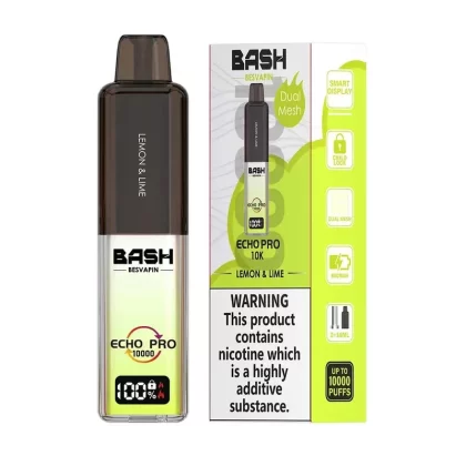 Lemon & Lime Bash Vape Echo Pro 10K Prefilled Pod Kit
