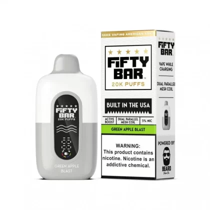 Green Apple Blast by Fifty Bar 20K