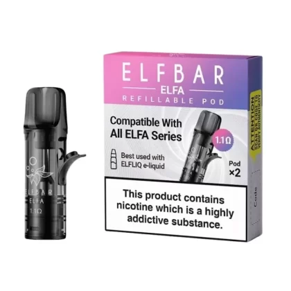 Elf Bar Elfa 2ml Refillable Replacement Pods (2 Pack)