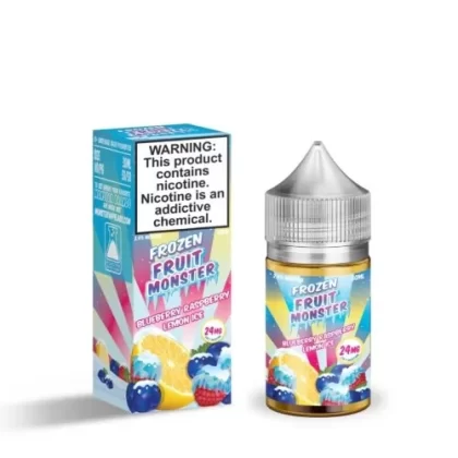 Frozen Fruit Monster Salt E-Liquid – Blueberry Raspberry Lemon Ice – 30ml