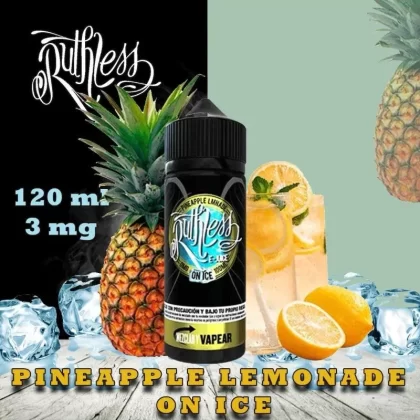 RUTHLESS PINEAPPLE LEMONADE ON ICE 120ML - Ejuicewarehouse