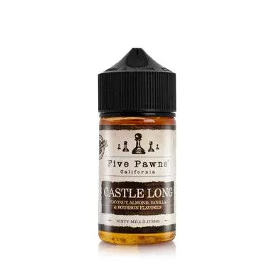 5 Pawns Original Line (60ml) - Castle Long, Castle Long Reserve Limited Edition MMXXV; Vape Product, Vape Product