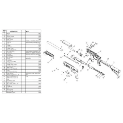 Rifle Parts – Gotcha Part# 27 Ball Detent Spring
