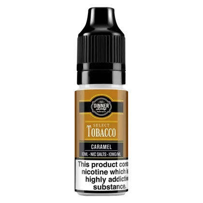 Dinner Lady Select Tobacco Caramel Nic Salt