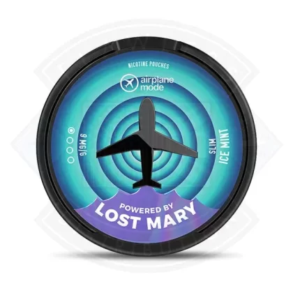 Airplane Mode Nicotine Pouches by Lost Mary - Cool Storm 18mg, Cool Storm 30mg