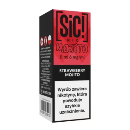 Liquid SIC! NIC 8ml 6mg Strawberry Mojito – Mojito