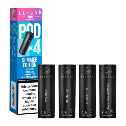 Summer Edition Elfbar 4in1 Pods - Vapeshop Co