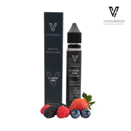 Vapoursson e-Liquid – Berry Mix 0mg 30ml Shortfill | Cigee