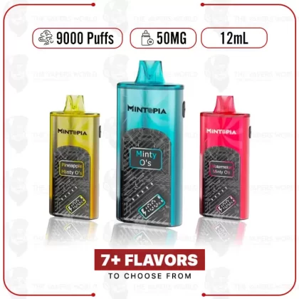 MiNTOPiA Turbo 9000 Puffs 5% Disposable