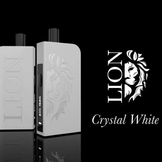 Lion Pod Mod Crystal White – Hellvape x La Tabaccheria