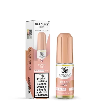 Bar Juice 5000 Peach Ice Nic Salt - Nicotine Strength#10mg>20mg