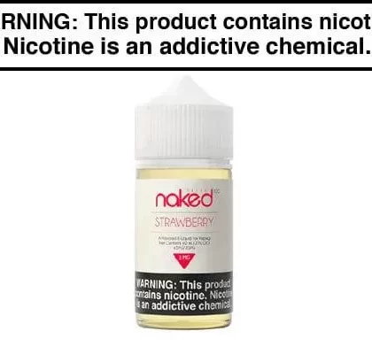 STRAWBERRY FUSION BY NAKED 100 60ML - Vapejuice