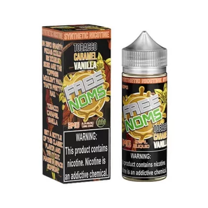 Nomenon Free Tobacco Caramel Vanilla eJuice - Standard, 120mL 3mg