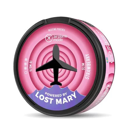 Strawberry Lost Mary Airplane Mode Nicotine Pouches - 18mg