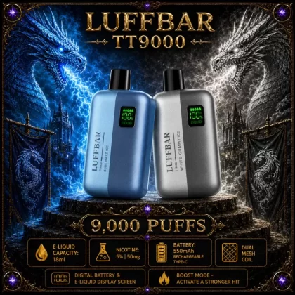 LUFFBAR TT9000 - Baja Slushie (WHT Series)