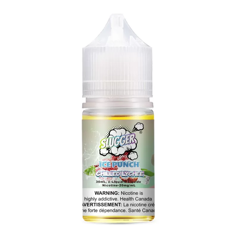 Slugger Ice Punch Series Chilled Lychee – 30ml Nic Salt - Vape Product, Vape Product