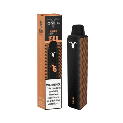 Ignite V15 Vape Pen Mango (1500 Puffs)