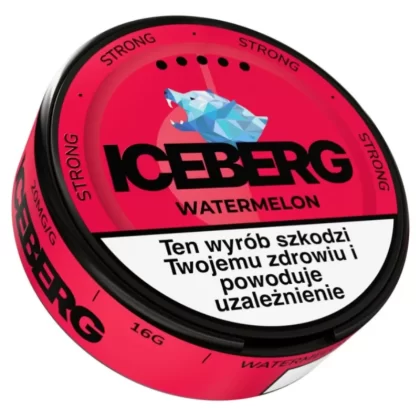 Woreczki nikotynowe ICEBERG 20mg – Watermelon Snus AKCYZA