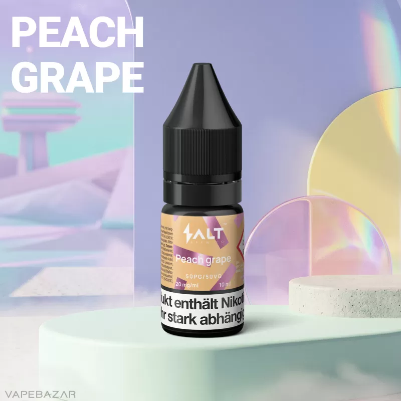 Salt Liquid – Peach Grape - Vapebazar - Image 2