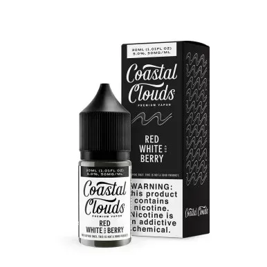 Red White and Berry by Coastal Clouds Salt Series E-Liquid 30mL (Salt Nic)