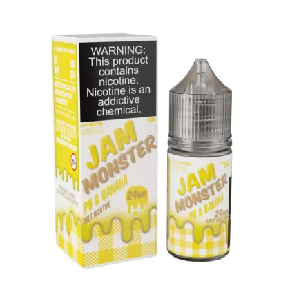 Jam Monster Salt - PB & Banana - 30ML E-Liquid