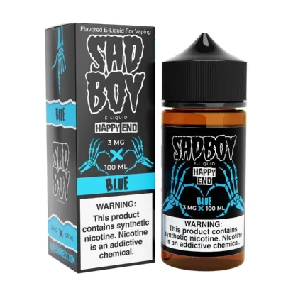 Sadboy Happy End Line Blue Cotton Candy eJuice | 100mL - Vape Product; Vape Product, Vape Product