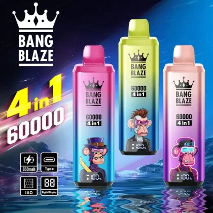 Bang Blaze 60K 4-in-1 Disposable Vape - Vapeq10