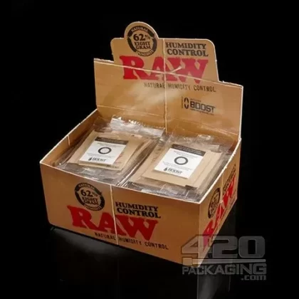 RAW Integra Boost Humidity Packs 62% (8 gram) 60/Box - Ejuicewarehouse