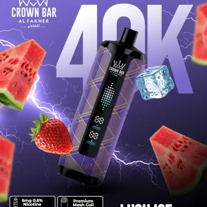 Al Fakher Crown Bar Mega Max 40K - Lush Ice - Vapesonline