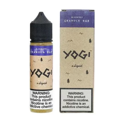 Yogi E-Liquid | Blueberry Granola Bar - Nicotine#6mg>3mg>0mg (F1F6BD)