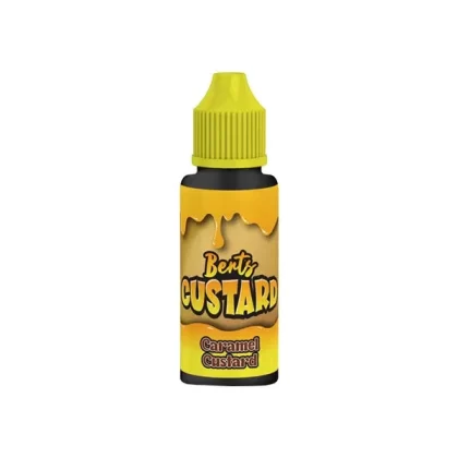 Bert’s Delightful Custard Shortfill 120 ml (0 mg, 70 VG/30 PG) - Geschmack#Karamell-Pudding>Apfel zerbröckeln und-pudding>Blauer Himbeer-Pudding>Original-Pudding>Erdbeer-Pudding (0A6679)