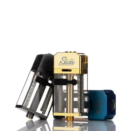 Orca Vape x Suicide Mods Spare Stubby RDTA Tank (DISCONTINUED) - Gold