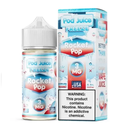 Pod Juice Synthetic E-Liquid 100ml - Jewel Mint / 6mg