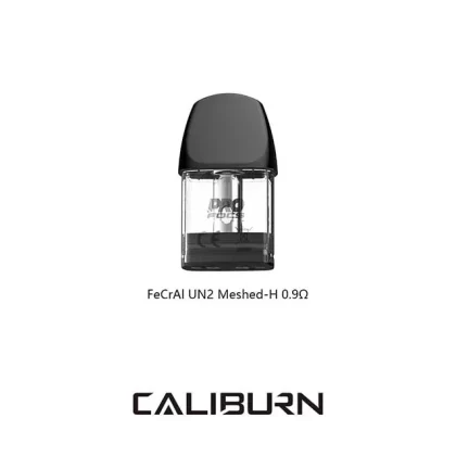 Uwell Caliburn A2 Pod Cartridge 2ml 4pcs/pack - Type#Uwell Caliburn A2 Pod Cartridge 0.9Ω>Uwell Caliburn A2 Side Refilling Pod Cartridge 1.2Ω