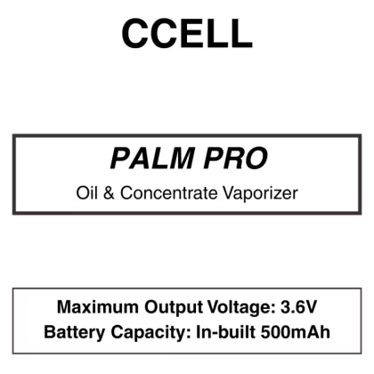 CCELL-Palm Pro-Oil Vaporizer Battery - Baby Blue, Champagne